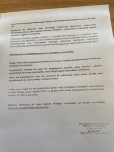 Read more about the article Komunikat Państwowego Inspektora Sanitarnego w Zduńskiej Woli z 11.09.2025